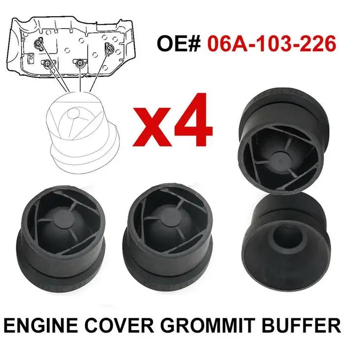 Joint de couvercle de moteur, Clip de montage de tampon en caoutchouc pour Volkswagen Skoda Seat 06A
