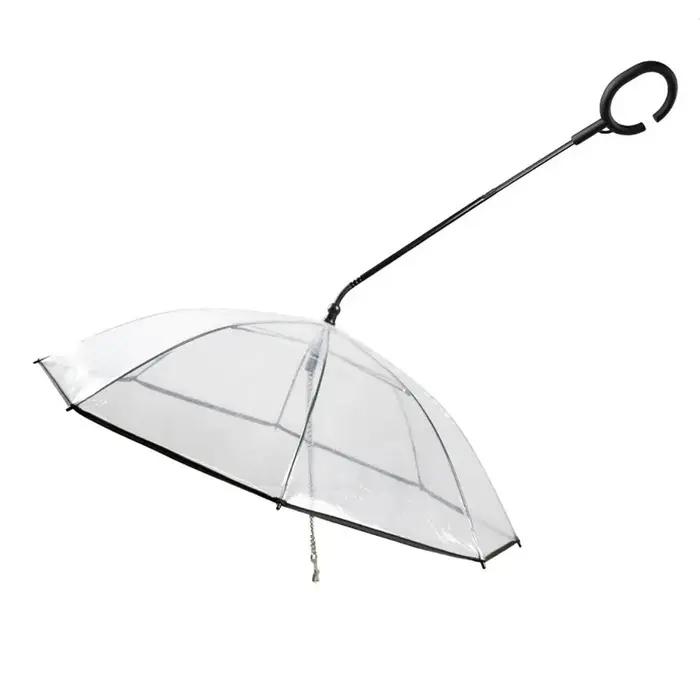 Parapluies détachables transparents pour chien