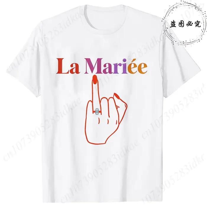 Hauts d'adieu simples pour filles françaises : t-shirts de mariée Future Bride Team, t-shirts imprim