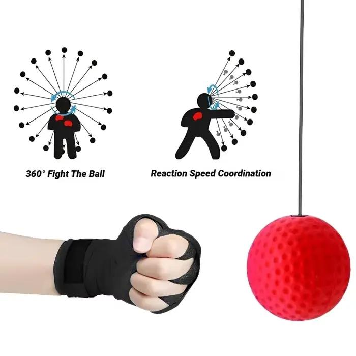 Balle de vitesse montée sur la tête pour la boxe