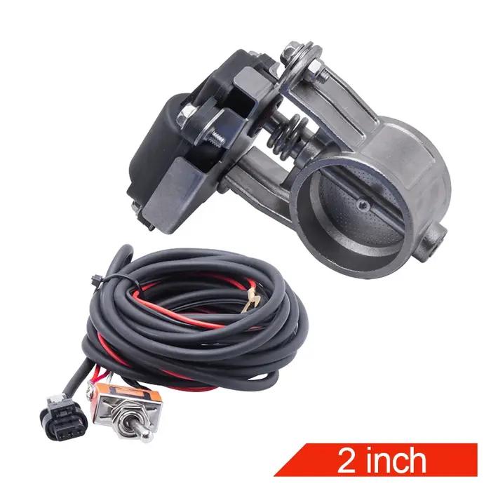 Vanne de contrôle d'échappement électrique 2 "/2.36"/2.5 "/2.75"/3 "pouces vanne de contrôle d'échap