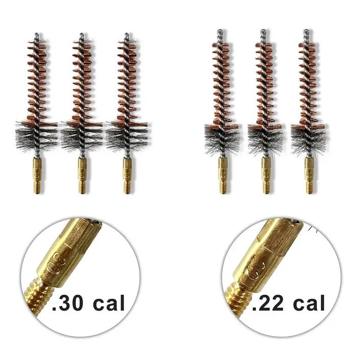 Brosse de nettoyage de pistolet en Bronze