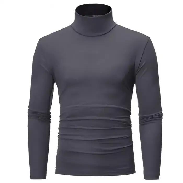 Sous-vêtements thermiques hauts hommes vêtements d'hiver chemise thermique automne