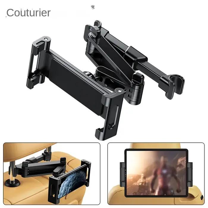 Support de téléphone universel SEAMETAL pour tablette de voiture, 360 degrés rotatif, pour siège arrière, adapté aux smartphones et tablettes grands formats occasions spéciales