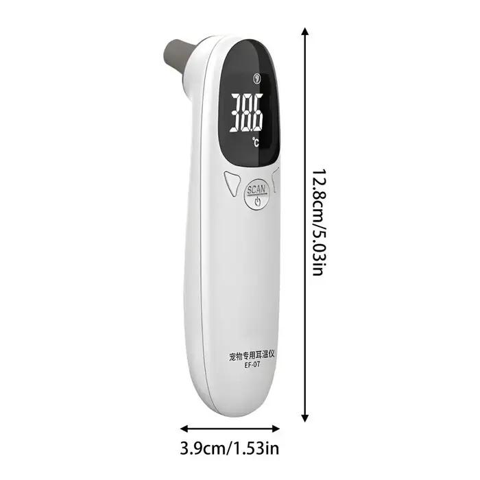 Thermomètre pour Animaux de Compagnie Vet Tech Détection Précise de la Fièvre Moniteur de Santé Double Mode Haute Précision Fournitures pour Animaux de Compagnie Occasions Spéciales Surveillance de la Santé Animale