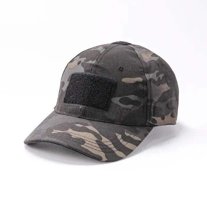 Casquette baseball tactique printanière avec patch velcro - Protection UV unisexe outdoor