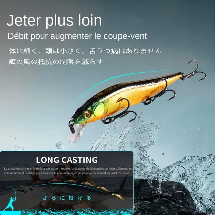 BEARKING 9.8 cm 10g SP plongée 2.1 m professionnel vairon Wobbler leurres de pêche qualité jerkbaits appât artificiel