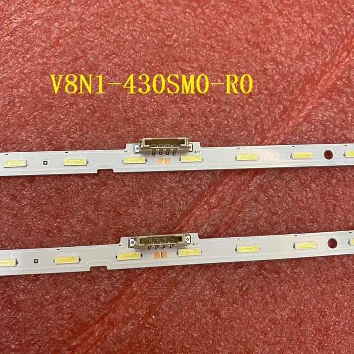 Bandes de rétro-éclairage LED pour Samsung UE43RU7172U UE43NU7475 UE43NU7445 UE43NU7400 UE43RU7100 U