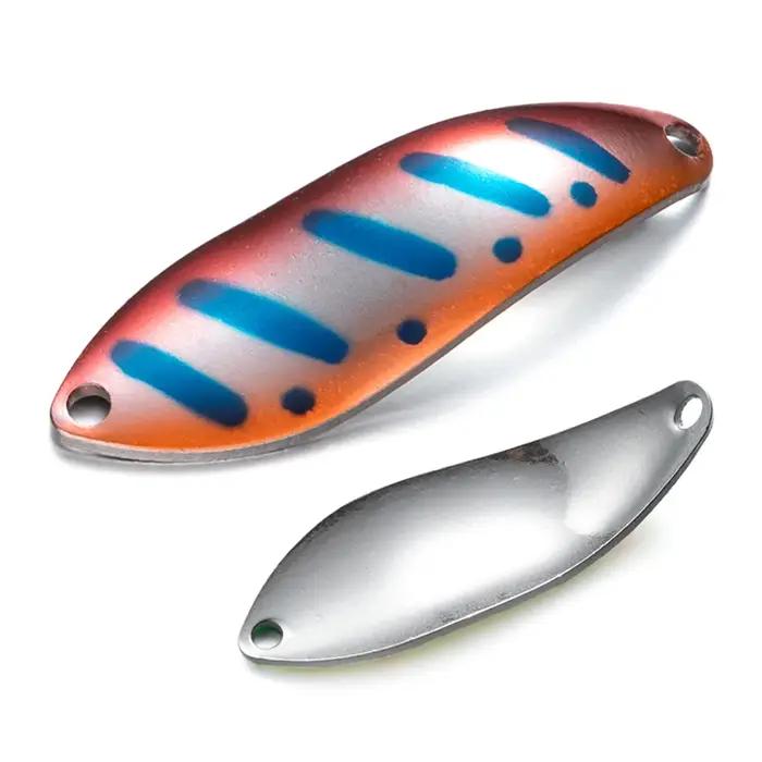 LTHTUG Peche BUX SPOON 3.8g cuillère appât Spinnerbait cuivre métal leurres