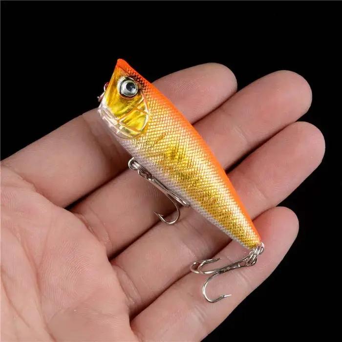 Leurre Popper Topwater Crankbait Appât Dur Leurre Flottant Hameçons Aigus Pêche Plage Océanique Lac Rivière Réservoir D'étang Stream Occasions Spéciales
