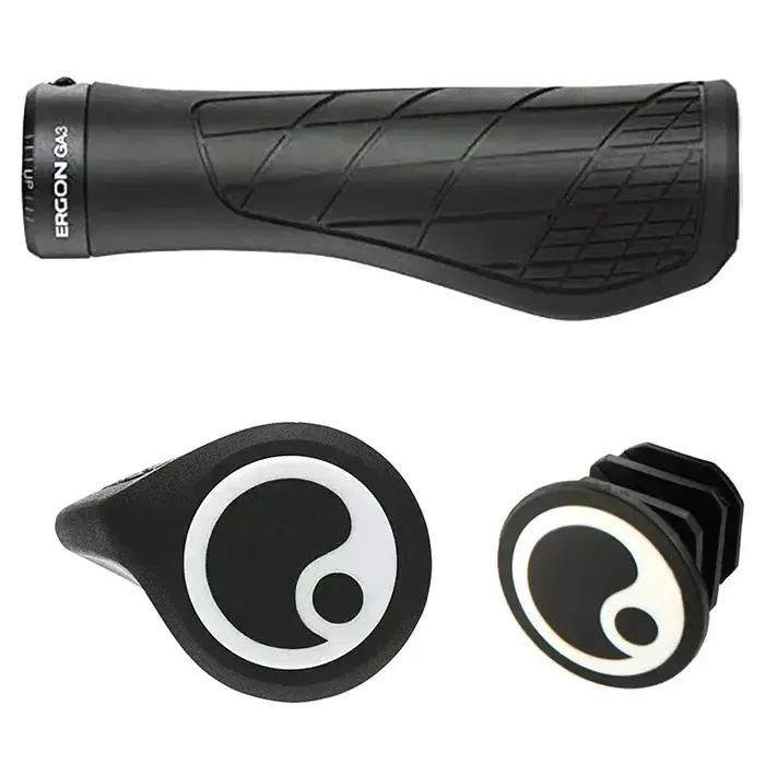 Ergon GA3 poignées ergonomiques pour vélo tout-montagne confort et Support de poignet pour vtt Trail antidérapant VTT
