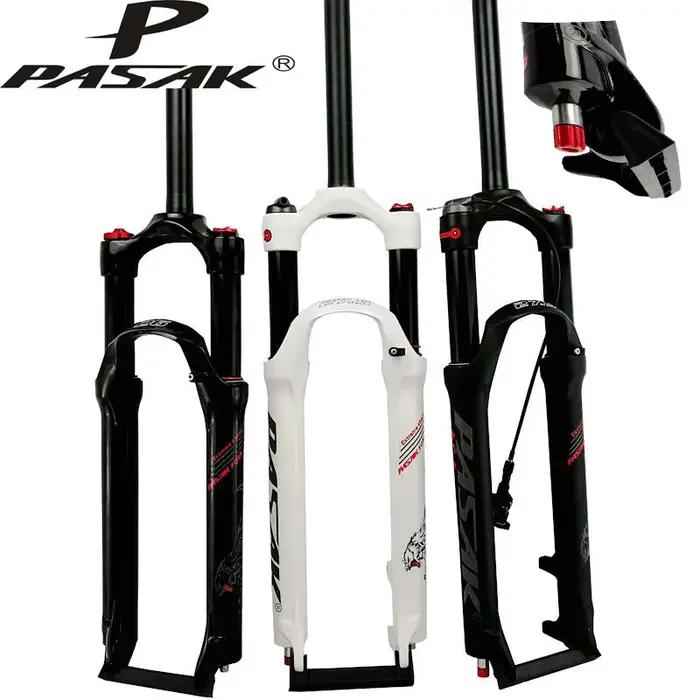 PASAK-Fourche avant de VTT à suspension pneumatique, 26/27,5/29 pouces, avec télécommande et command