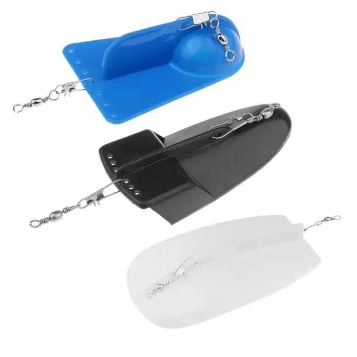 Planche de plongée à la traîne paravane pour pêcheurs, plomb de plomb, durables et personnalisables en blanc, bleu ou noir