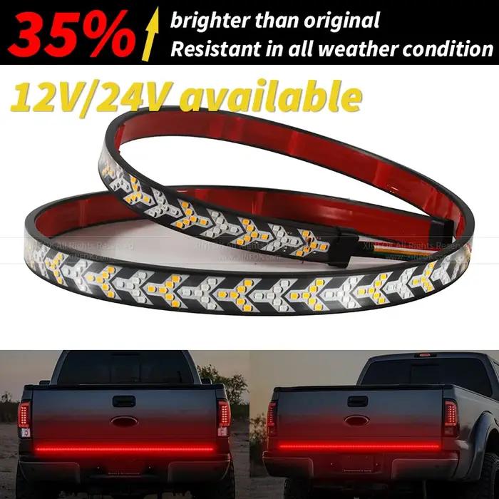 XINFOK Bar DC 12 24V rouge ambre pick-up clignotant camion Utes Bakkie conteneur Cargo Jeep RV SUV b