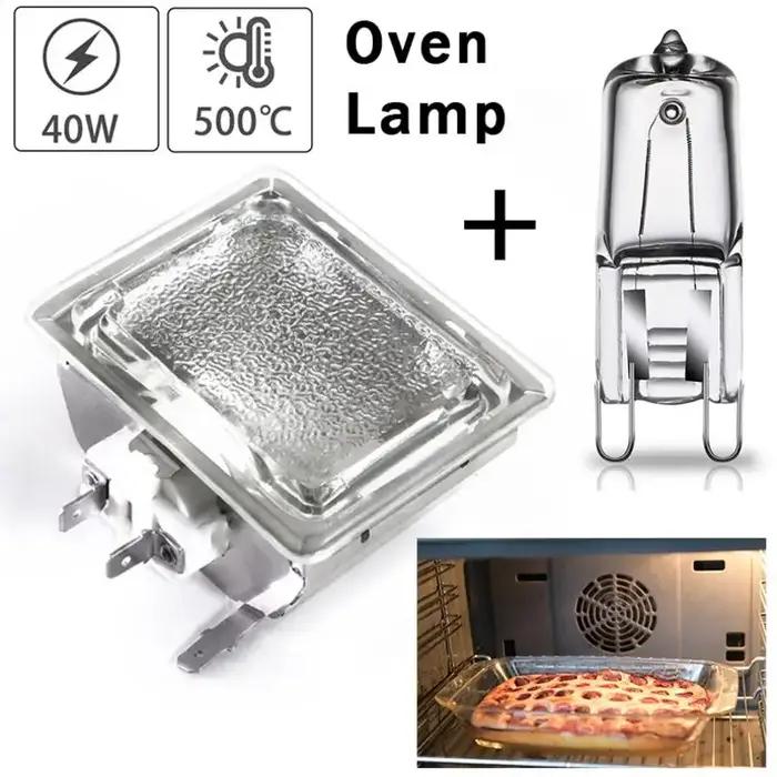 Lampe de four à haute température, ampoule de rechange durable, ampoule pour micro-ondes, degrés, li
