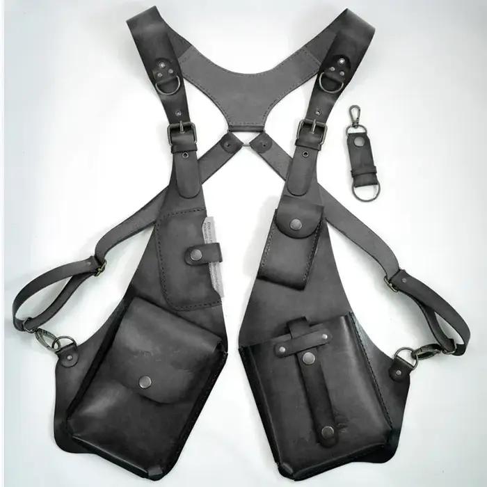 Sac d'étui en cuir médiéval antivol SFP