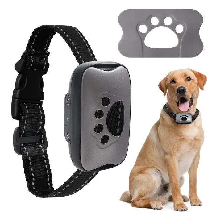 Dispositif Anti-aboiement pour Chien Collier d'entraînement Rechargeable Anti-aboiement Ultrasonique et Vibration Occasions Spéciales Pour Chien Harmonie Maison