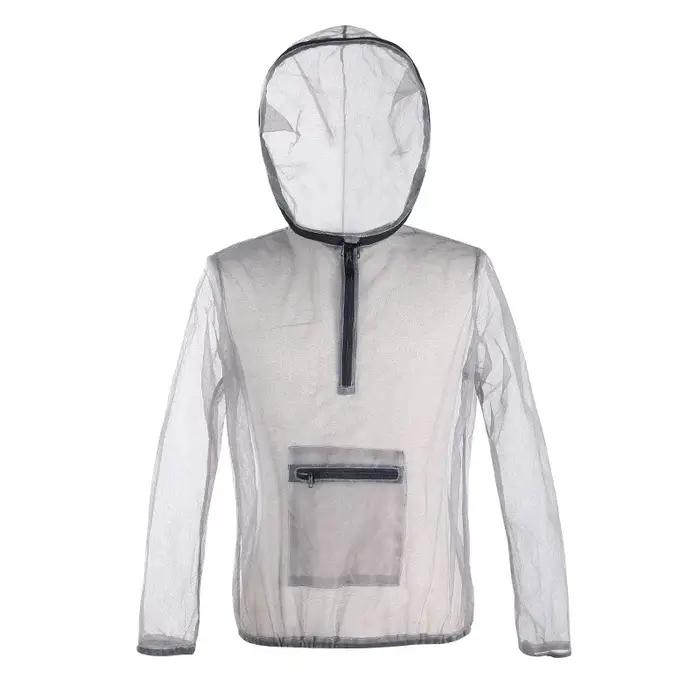 Veste de protection respirante anti-insectes avec maille anti-moustiques pour randonnée pêche sauvage femmes hommes activités plein air