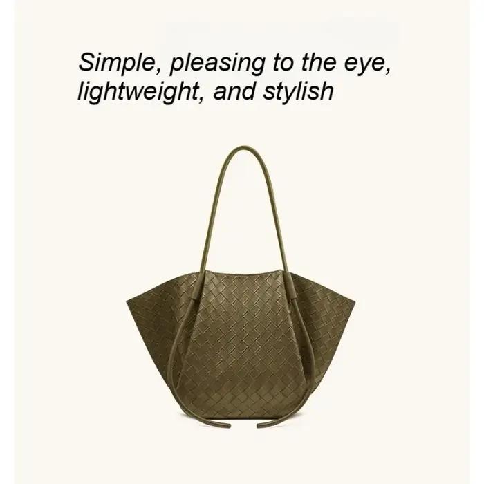 JW PEI Sac fourre-tout de luxe texturé pour femme Nala, sac à bandoulière multifonctionnel grande ca