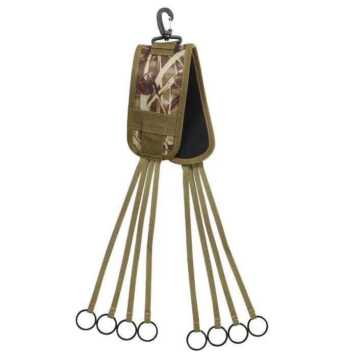 Collier de chasse multifonction avec 12 boucles et épaulette renforcée - harnais durable pour équipement extérieur