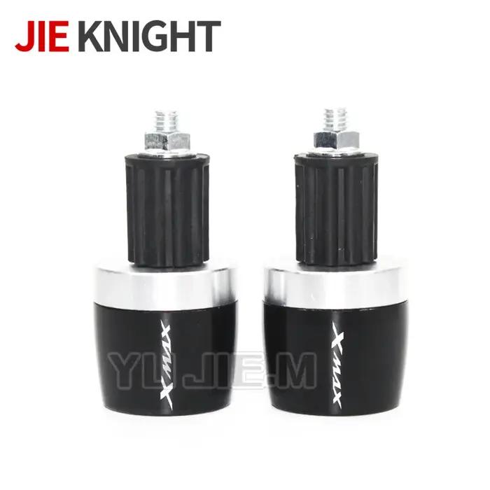 Poignées de Guidon de Moto XMAX 7/8 Pouces, 22mm, Bouchon d'Extrémité pour Xmax 125 250 300 400 2013