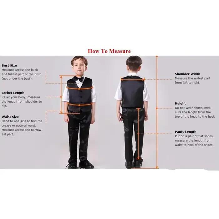Costume Chic pour Garçons, Ensemble 2 Pièces Élégant à Double Boutonnage et Revers Pointus, Idéal po