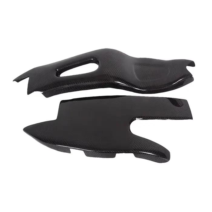 Couvercle de cadre en Fiber de carbone véritable et protecteur de bras oscillant, pour Honda CBR1000