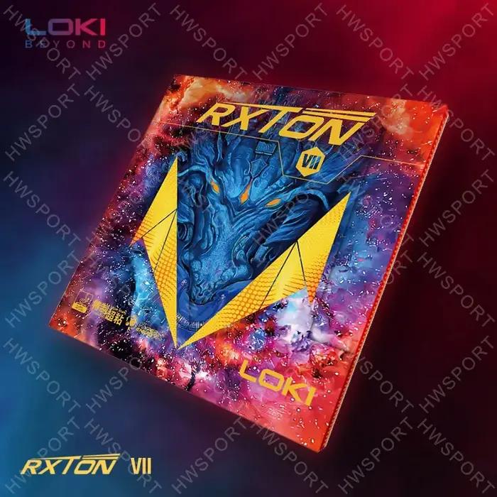 LOKI RXTON 7 caoutchouc de Tennis de Table collant en caoutchouc de Ping-Pong avec éponge élastique
