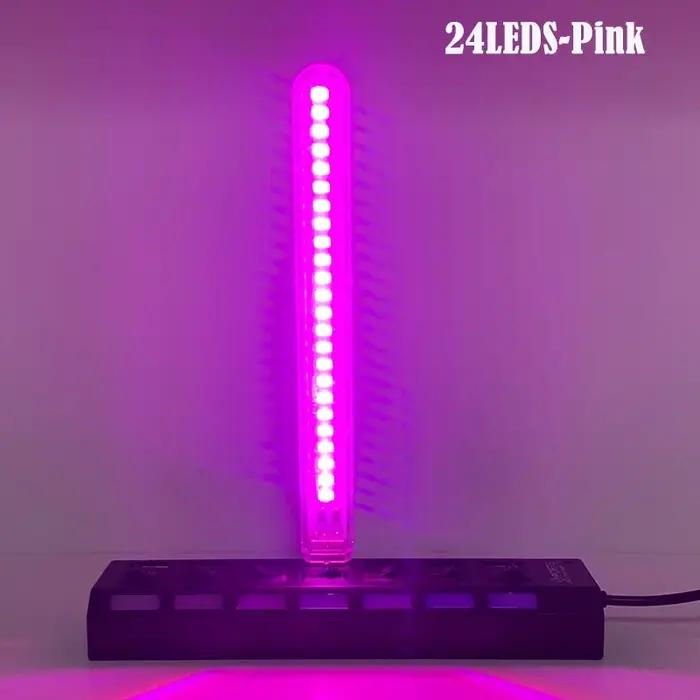 Veilleuse LED USB de Couleur Rouge