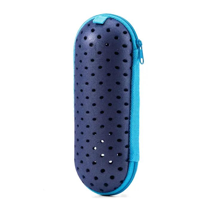 Housse de protection pour lunettes de natation en plastique unisexe avec drainage pour nageurs et sportifs de toutes occasions