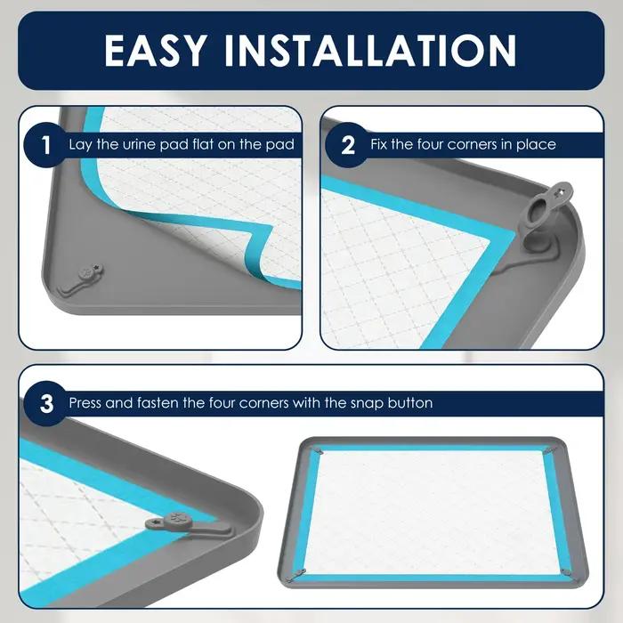 Support pour tapis de propreté pour chien