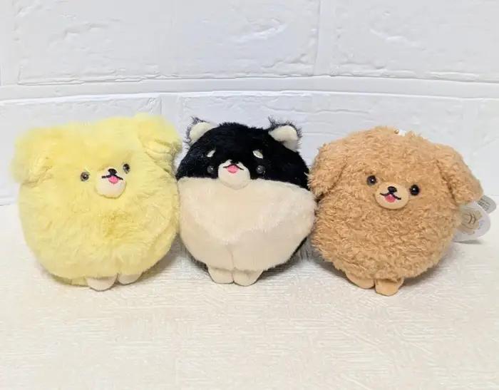 Jouet en peluche chiens Shiba Inu Poméranien Husky Caniche Akita Inu Golden Retriever queue de chien pull-string cadeau occasion spéciale