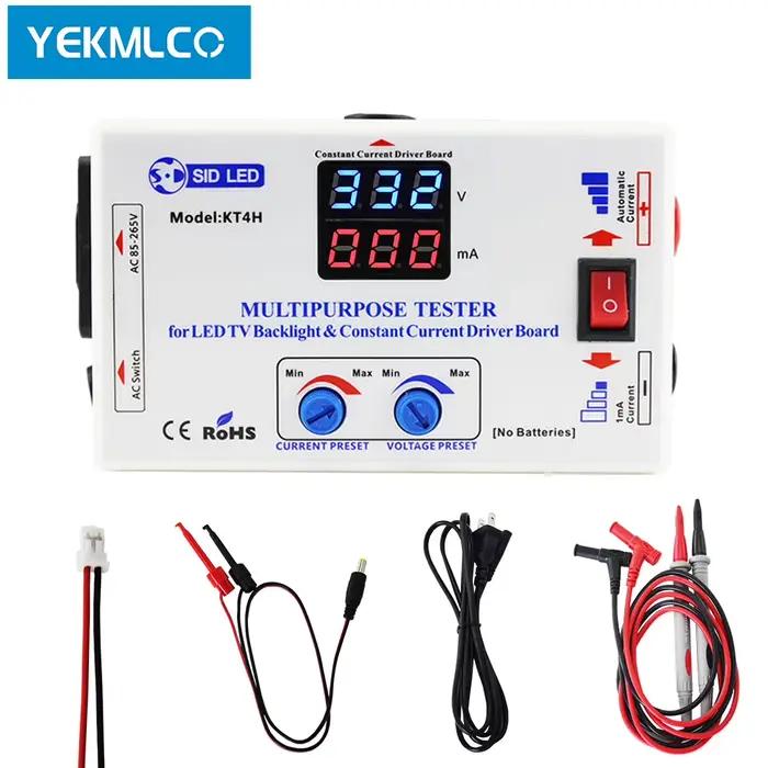 YEKMLCO KT4H 0-330V testeur de rétro-éclairage TV LED ajustement intelligent réglage manuel de la te