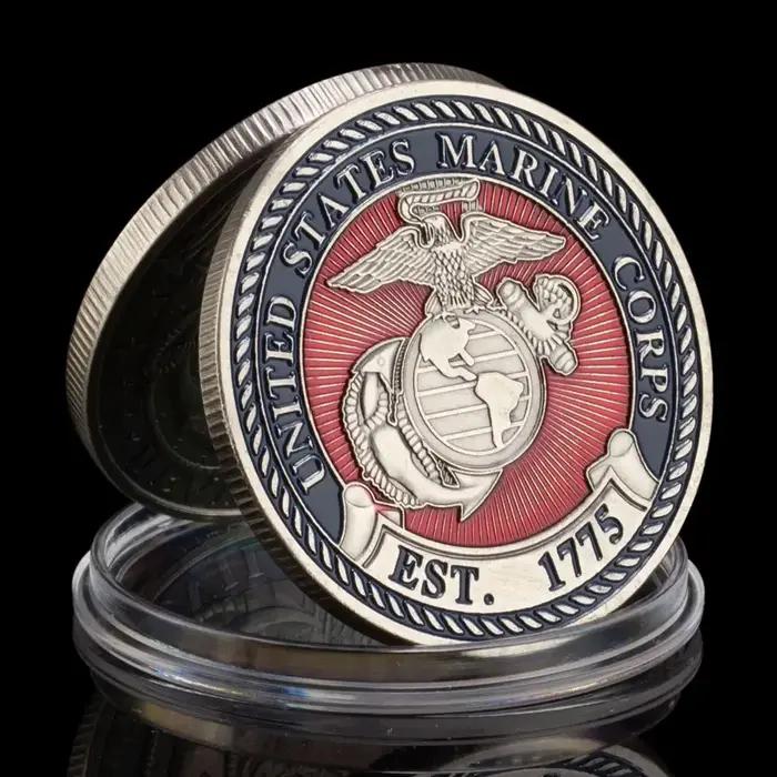 Pièce commémorative du Corps des Marines des états-unis