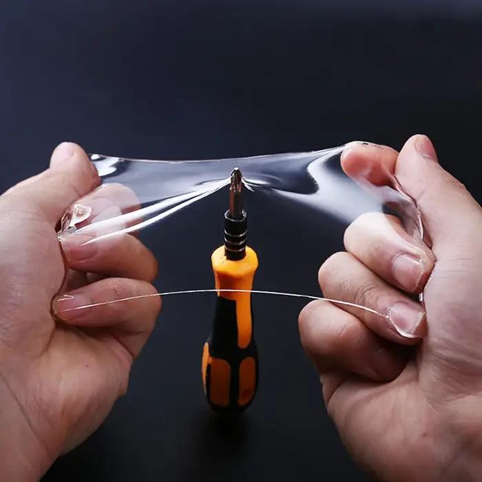 Autocollant Anti-Rayures Transparent pour les Bords des Portes de Voiture, Film de Protection, Nano
