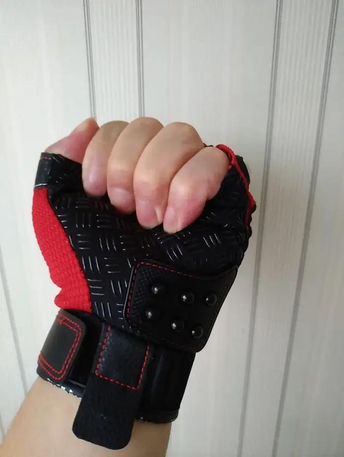 Gants tactiques pour moto, sécurité en acier, protection des articulations en laiton, cyclisme en pl