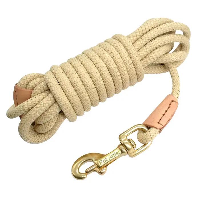 Laisse de suivi pour chien robuste 3/5/10/20M, longue laisse d'entraînement, laisse de rappel, corde