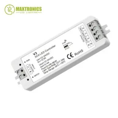 DC12-24V V1 V2 couleur unique CCT LED variateur V3 VP V5-M RGBW RGB + CCT RGB contrôleur 12V CV RF 2