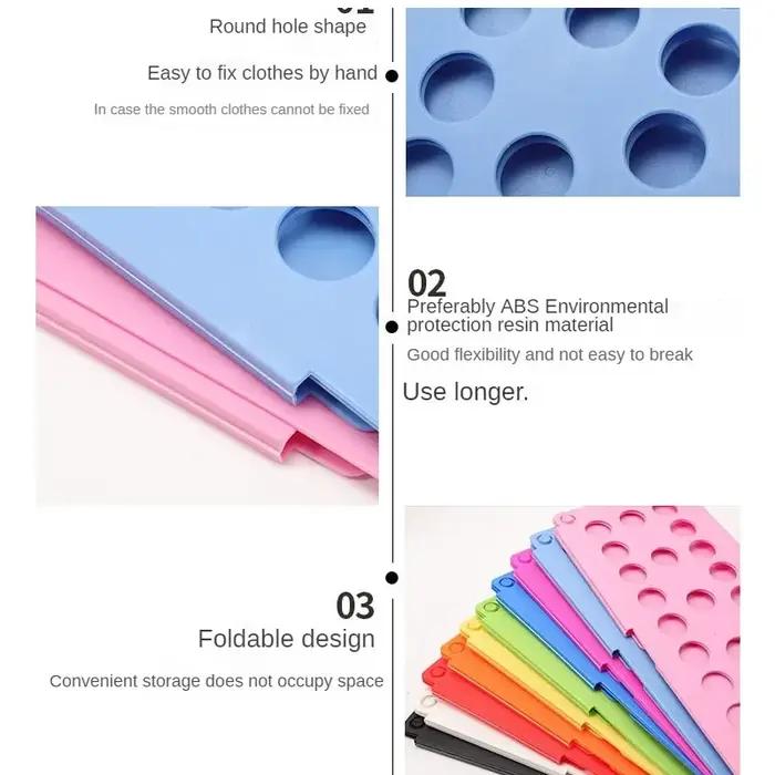 Planche à plier pour vêtements, adultes et enfants, dossier de vêtements, t-shirt, pull, évaluateurs, porte-vêtements T1, planche à plier rapide pour le linge