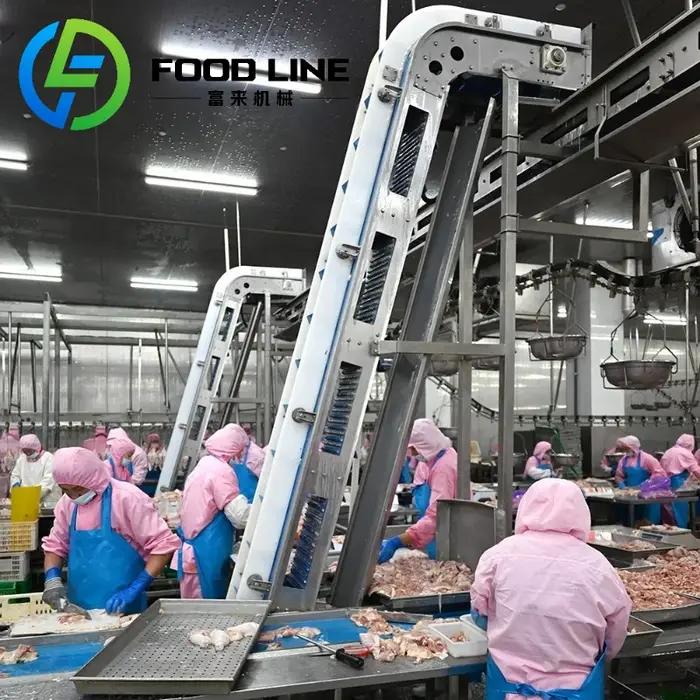 Équipement d'abattage de volaille de haute qualité 300-1000 ligne de production réglable pour poulets, canards et oies