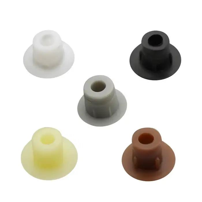 Bouchon en caoutchouc pour embellissement de meubles, 100 pièces/lot, trou de 5cm, bouchon en plasti