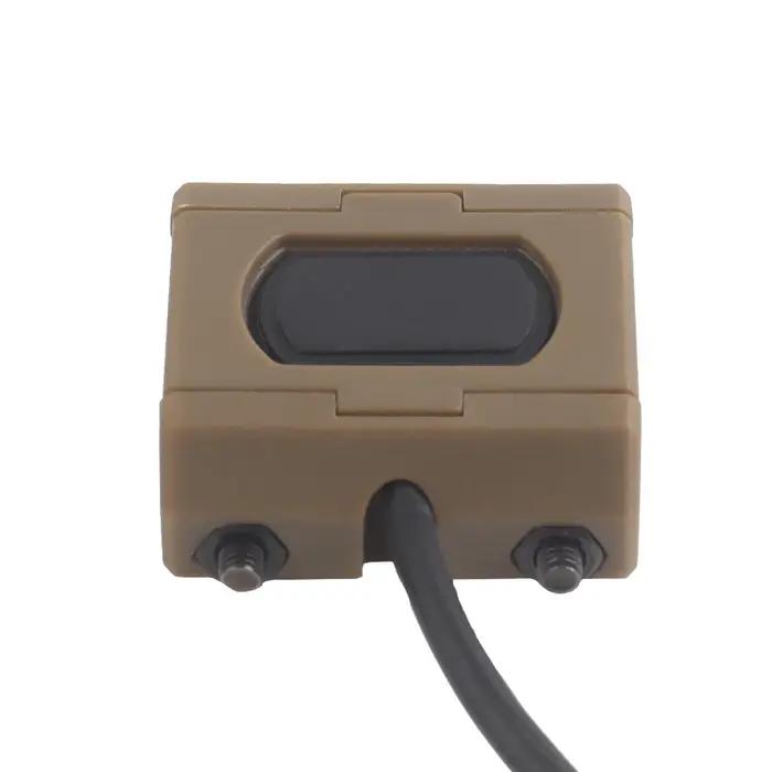Interrupteur pression tactique léger pour laser DBAL PEQ NGAL chasse nocturne et reconnaissance