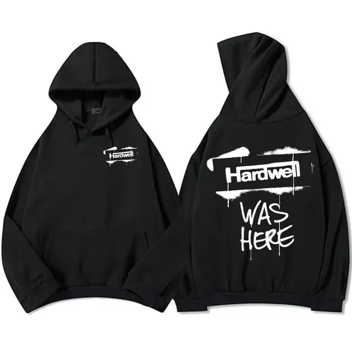 Hardwell était ici sweats à capuche décontracté à manches longues automne