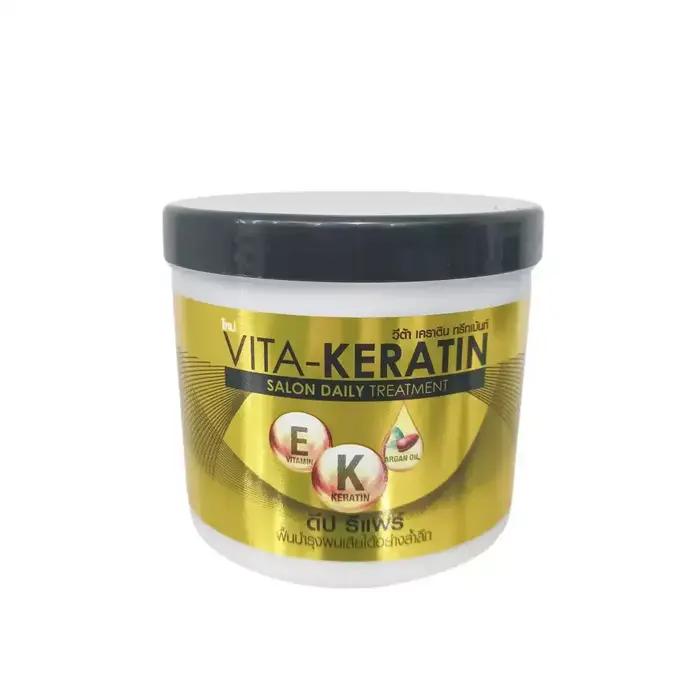 Traitement capillaire Vita après-shampoing et masque à la kératine 250 ml réparateur et nourrissant pour cheveux abîmés occasions spéciales