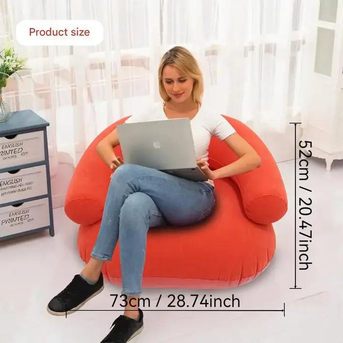 Chaise pouf confortable