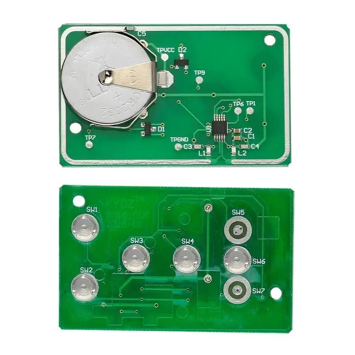 KEYECU 4/5/6 Boutons ID FCC : OUC 6000066 Pour Cadillac Escalade ESV EXT 2007-2014 CTS DTS sans cl