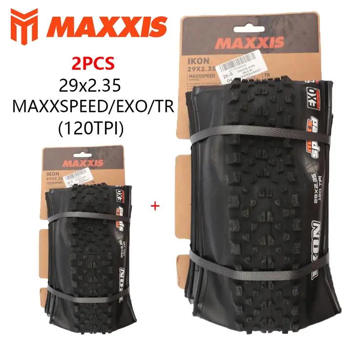 2 pièces MAXXIS IKON pneu de VTT d'origine 26 29 pliant Anti-crevaison Tubeless XC pneu de vélo tout