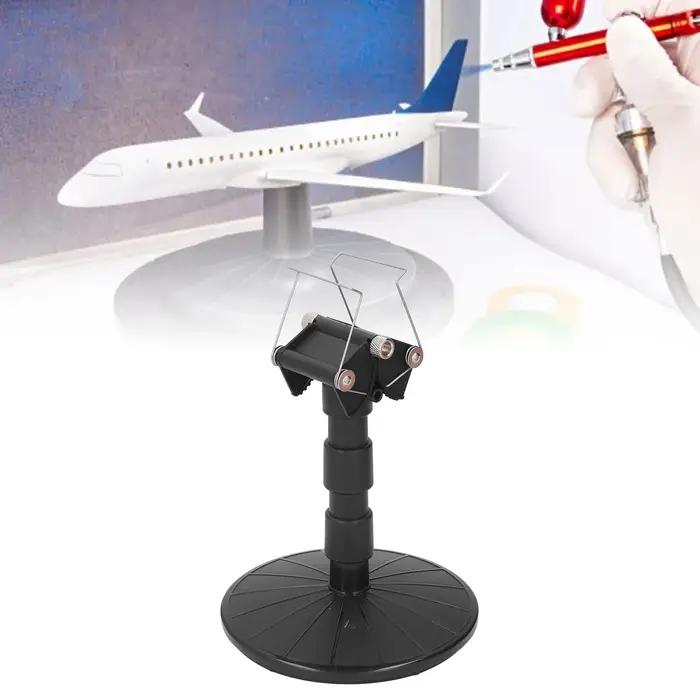 Support de peinture pour travaux en aérosol ABS, hauteur réglable, support de Table tournante pour peinture sur pulvérisation, modèle de Base de support de peinture