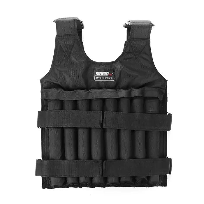 15kg 20kg 50kg chargement gilet lesté réglable exercice formation Fitness veste gymnastique entraînement boxe