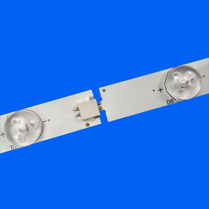 Bande de rétro-éclairage LED pour 43PUS6401/60 43PUT6101 43PUS6551 LB43014 V0_00 43PUS6501 43PUS6101